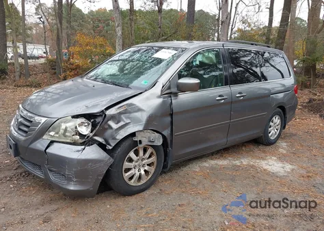 2009 Honda Odyssey Ex-L from USA, damaged, VIN 5FNRL38639B017690
